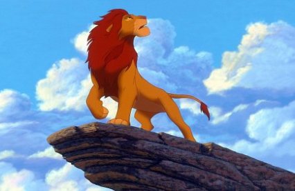 A Scene from The Lion King 3-D.