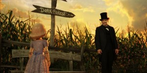 James Franco and Joey King in "Oz the Great and Powerful." © 2013 - Disney Enterprises, Inc. All Rights Reserved.