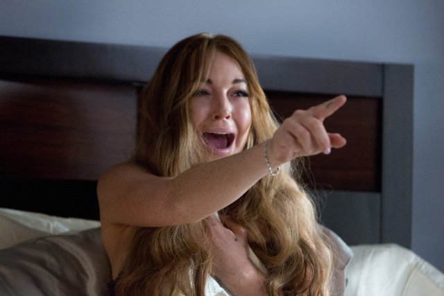 Lindsay Lohan in "Scary Movie 5." Photo by Quantrell D. Colbert © 2013 Dimension Films. All Rights Reserved.