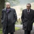Colm Meaney and Timothy Spall in The Journey.