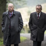 Colm Meaney and Timothy Spall in The Journey.
