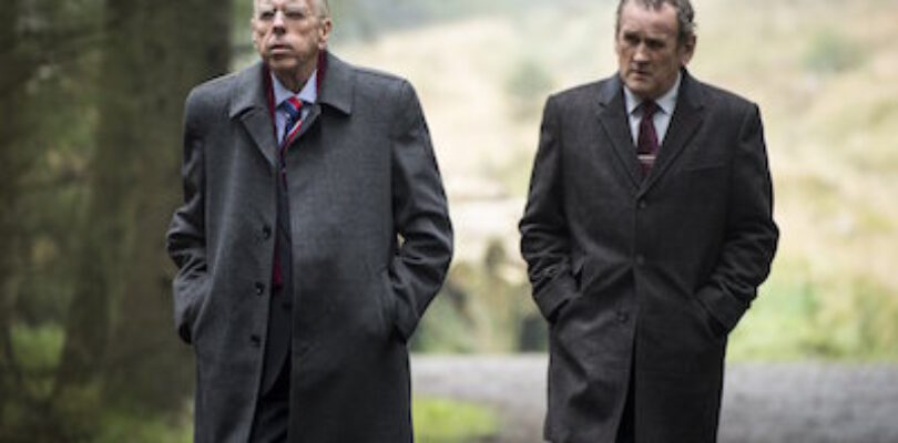 Colm Meaney and Timothy Spall in The Journey.