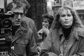 Mia Farrow and Woody Allen