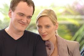 Uma Thurman and Quentin Tarantino