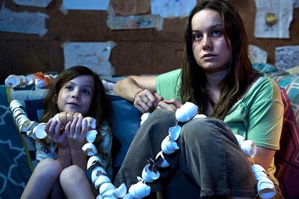 Brie Larson and Jacob Tremblay in Room.