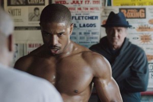 Michael B. Jordan and Sylvester Stallone in Creed