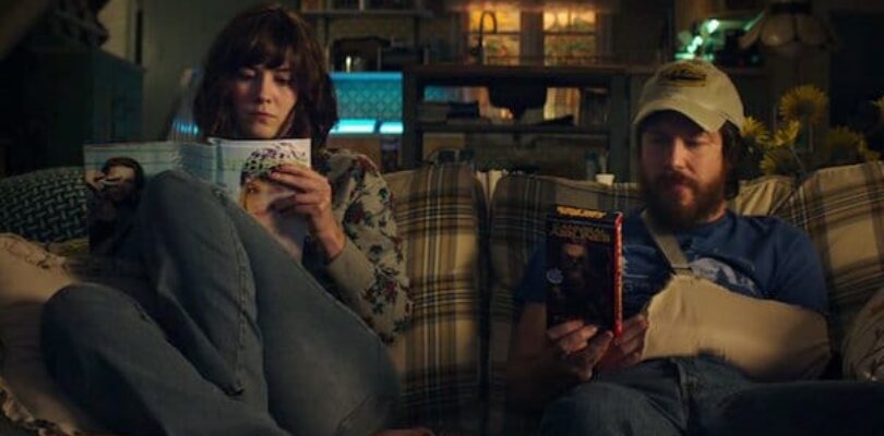 Mary Elizabeth Winstead and John Gallagher in 10 Cloverfield Lane.