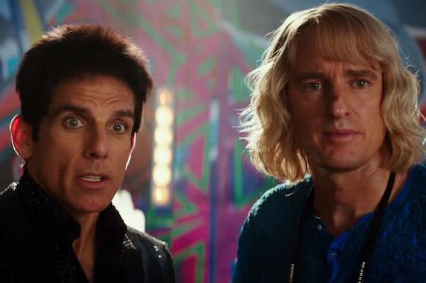 Ben Stiller and Owen Wilson in Zoolander 2.