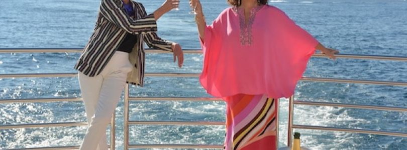 Jennifer Saunders and Joanna Lumley in Absolutely Fabulous: The Movie