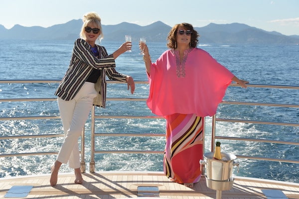 Jennifer Saunders and Joanna Lumley in Absolutely Fabulous: The Movie