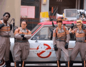 Melissa McCarthy, Kristen Wiig, Kate McKinnon, and Leslie Jones in Ghostbusters