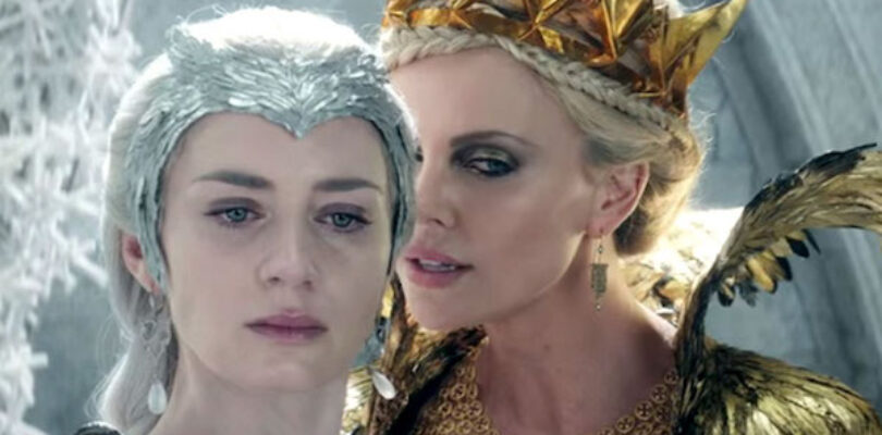 Emily Blunt and Charlize Theron in The Huntsman: Winter’s War