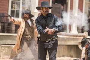 Denzel Washington in The Magnificent Seven