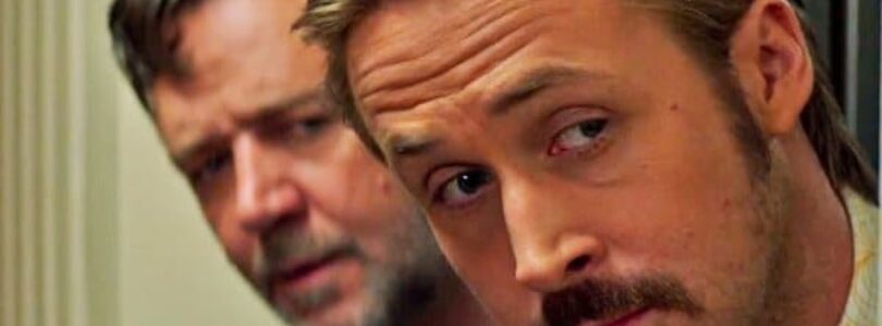 Russell Crowe and Ryan Gosling in The Nice Guys