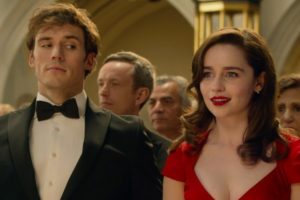 Sam Cclaflin and Emilia Clarkein Me Before You
