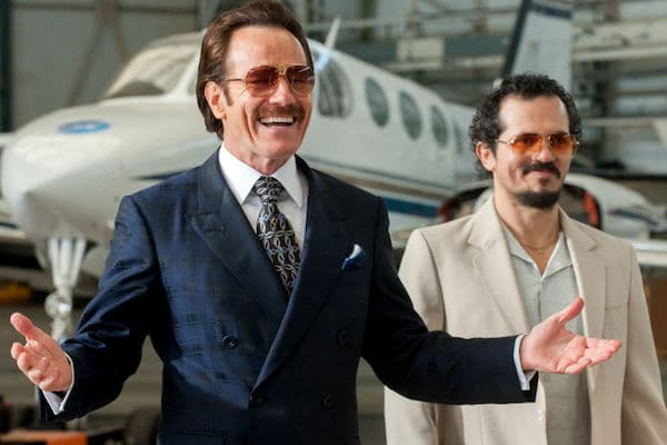 Bryan Cranston and John Leguizamo in The Infiltrator