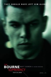 The Bourne Supremacy Poster