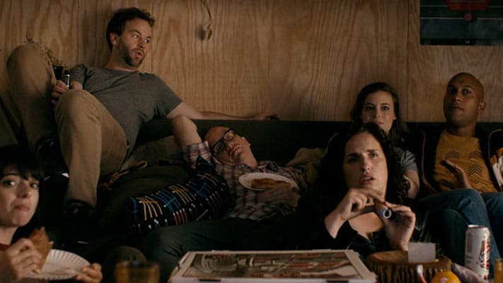 The cast of Don't Think Twice