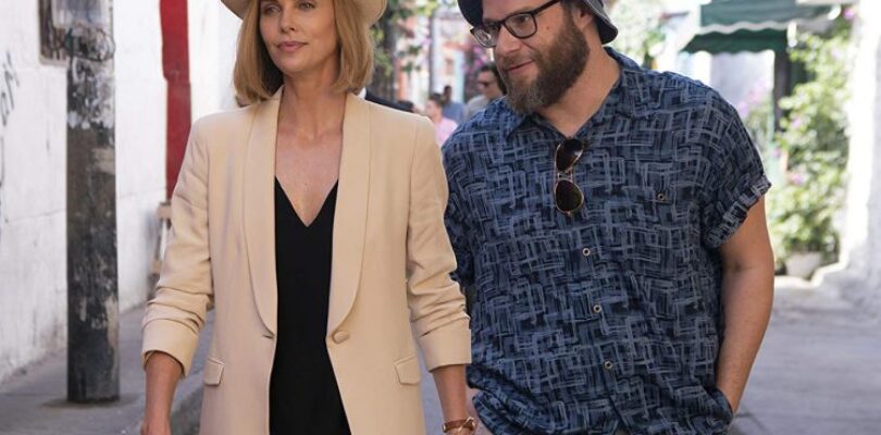 Charlize Theron and Seth Rogen in Long Shot