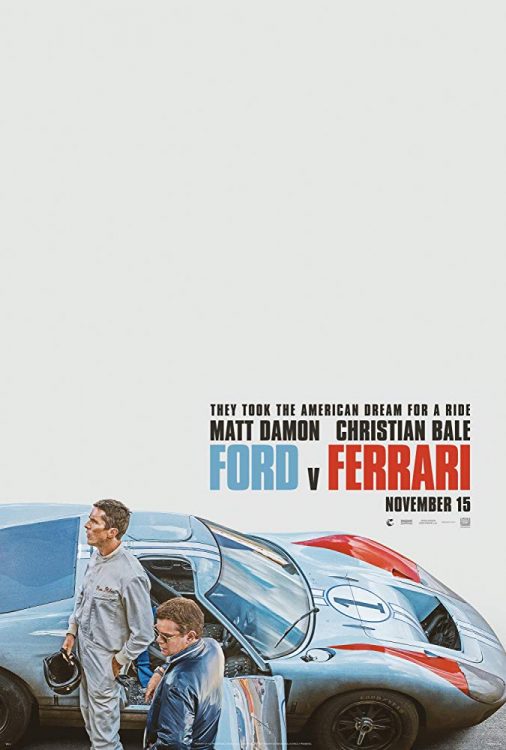 Ford v Ferrari poster