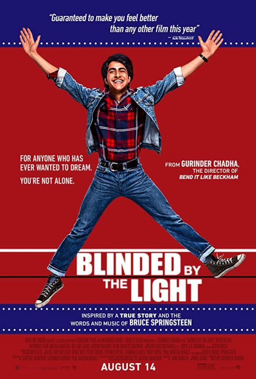 blinded by the light poster