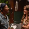 Kelvin Harrison Jr. and Dakota Johnson in The High Note