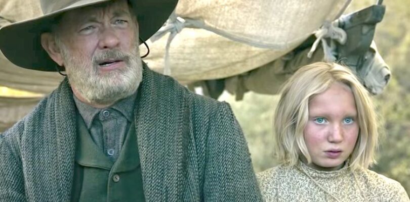 Tom Hanks and Helena Zengel in News of the World