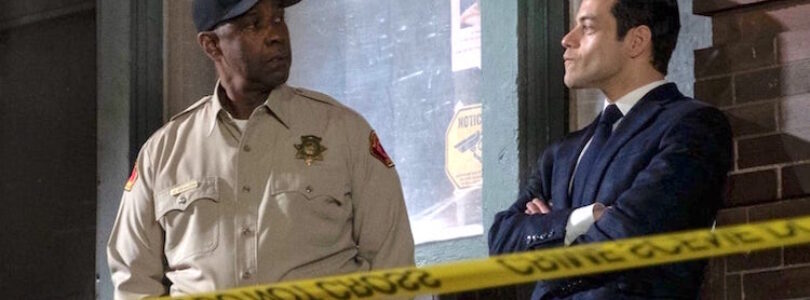 Denzel Washington and Rami Malek in The Little Things