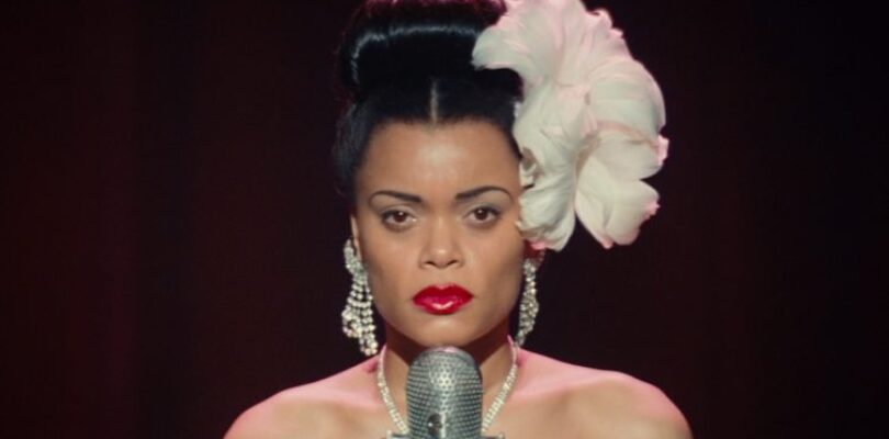 Andra Day in The United States vs. Billie Holiday. Photo courtesy of Lee Daniels Entertainment.