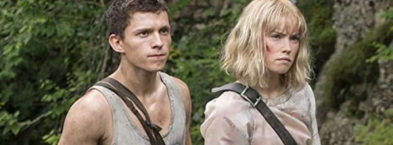 Tom Holland and Daisy Ridley in Chaos Walking