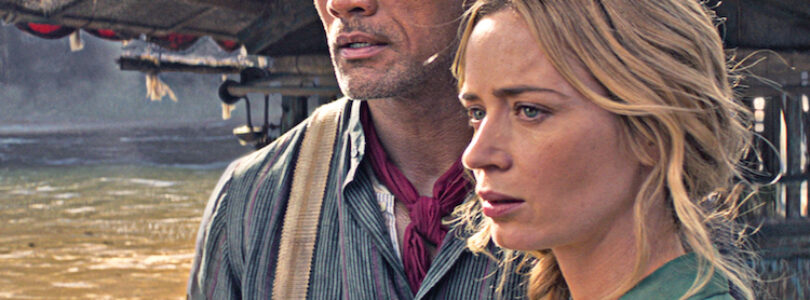 Dwayne Johnson and Emily Blunt in Jungle Cruise