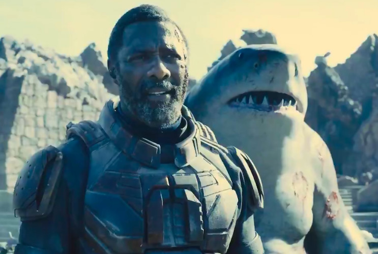 Sylvester Stallone and Idris Elba in The Suicide Squad