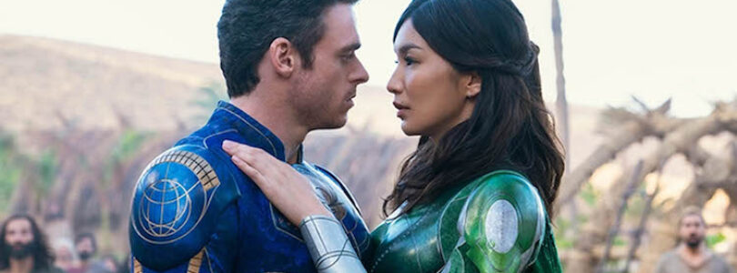 Richard Madden and Gemma Chan in Eternals