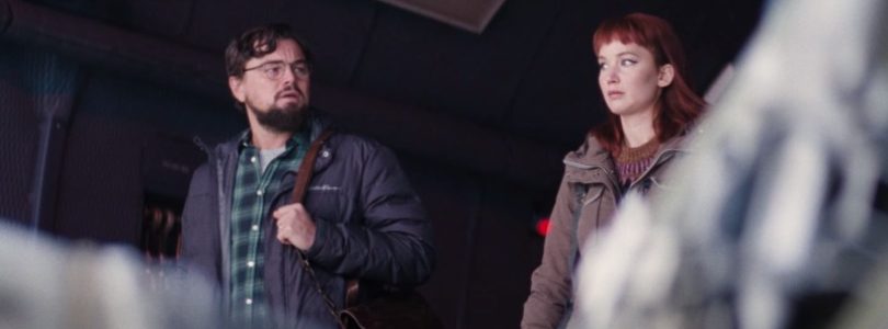 Leonardo DiCaprio and Jennifer Lawrence in DON'T LOOK UP