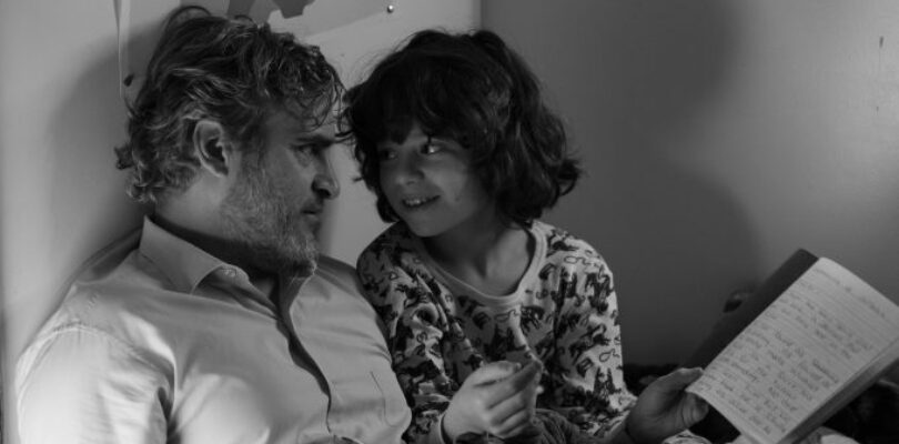 Joaquin Phoenix and Woody Norman in C'mon C'mon