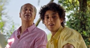 Toni Servillo and Filippo Scotti in The Hand of God