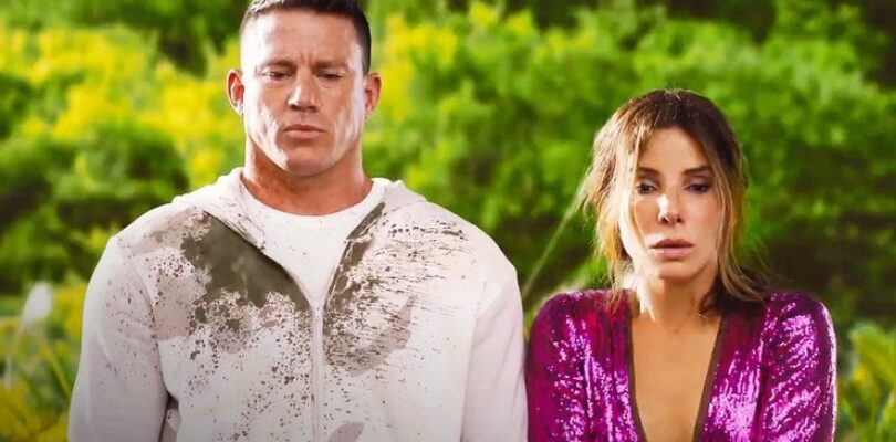 Channing Tatum and Sandra Bullock in The Lost City