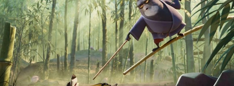 Samuel L. Jackson and Michael Cera in Paws of Fury: The Legend of Hank