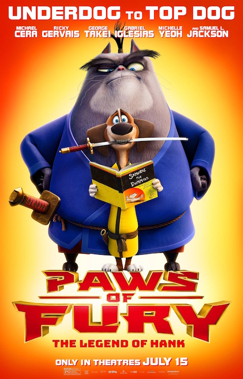 "Paws of Fury: The Legend of Hank" poster
