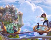 Bob (voiced by Simon Pegg) and Sam Greenfield (voiced by Eva Noblezada) in “Luck.”