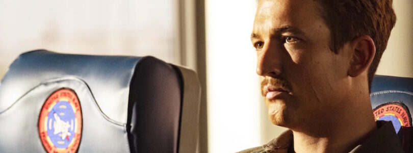 Miles Teller in "Top Gun: Maverick." Photo by Scott Garfield - © 2022 Paramount Pictures Corporation. All rights reserved.