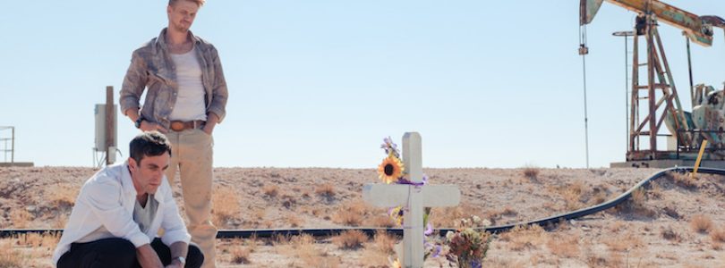 B.J. Novak and Boyd Holbrook in "Vengeance"