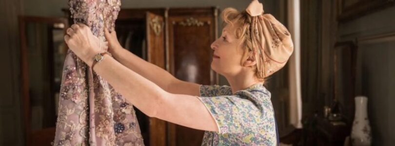 Lesley Manville in "Mrs. Harris Goes to Paris"