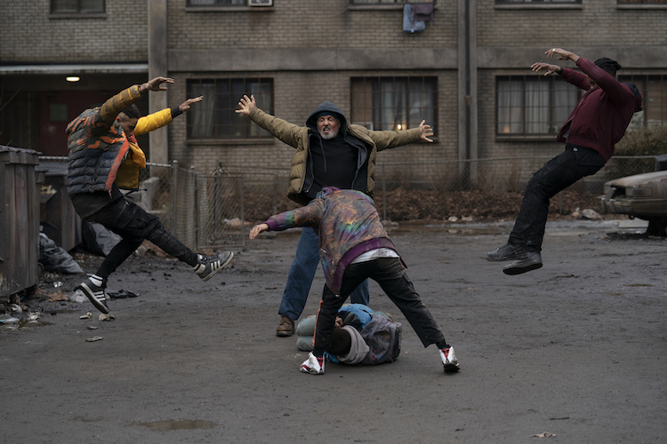 Sylvester Stallone in "Samaritan"