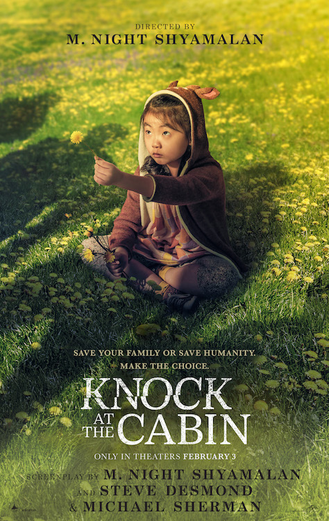 "Knock at the Cabin" poster