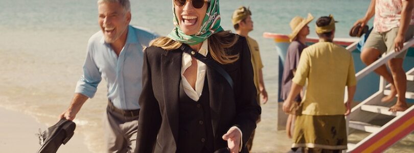 George Clooney and Julia Roberts in "Ticket to Paradise."