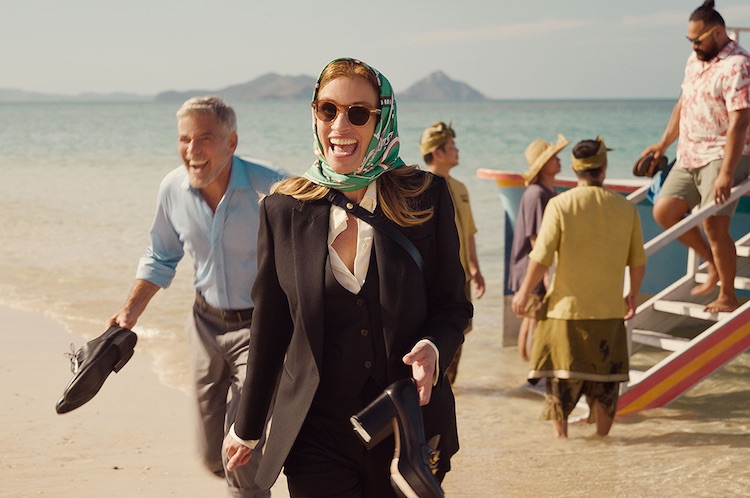 George Clooney and Julia Roberts in "Ticket to Paradise."