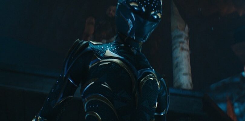 Letitia Wright in "Black Panther: Wakanda Forever.