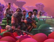 Dennis Quaid, Lucy Liu, Gabrielle Union, Jake Gyllenhaal, and Jaboukie Young-White in "Strange World"