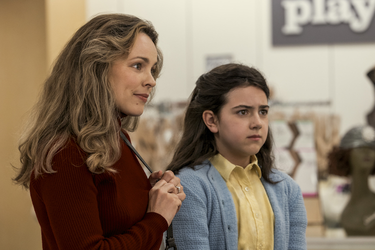 Rachel McAdams as Barbara Dimon and Abby Ryder Fortson as Margaret Simon in "Are You There God? It’s Me, Margaret"